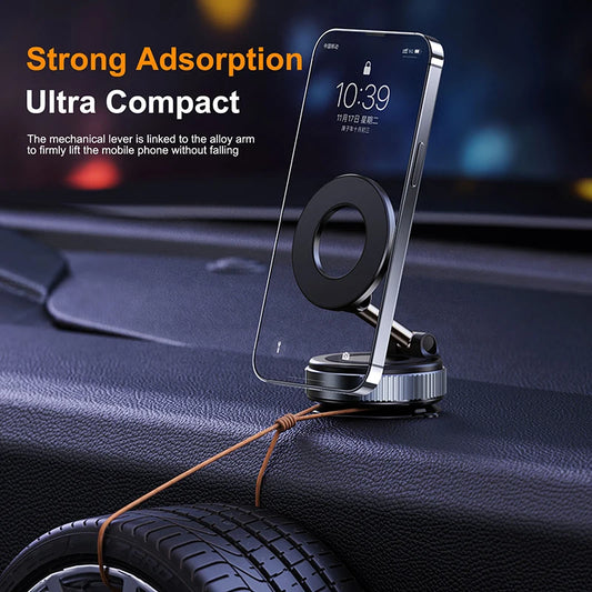 Xiaomi Vacuum Magnet Phone Bracket Multi-angles Adjustment Strong Magnetic Suck Design Foldable Car Holder For Navigation Stand
