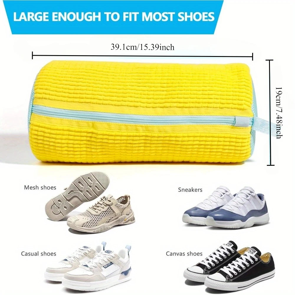 Durable Shoe Washing Machine Bag for All Shoe Types-Laundry Wash Bag
